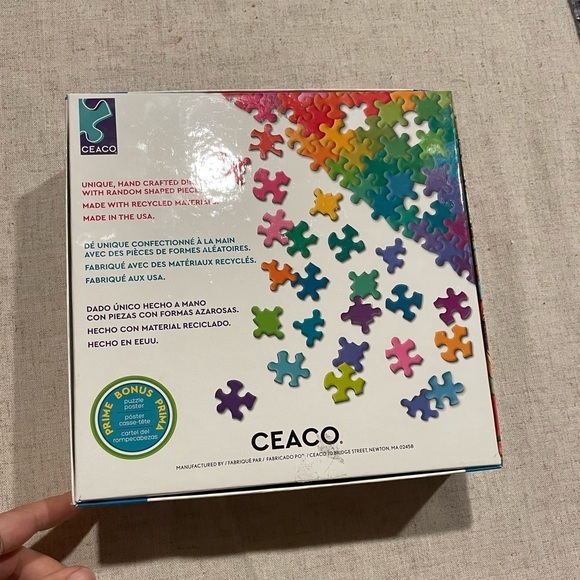 Ceaco - Peggy's Garden - Joy in the Morning - 1000 Piece Jigsaw Puzzle - Picture 3 of 3